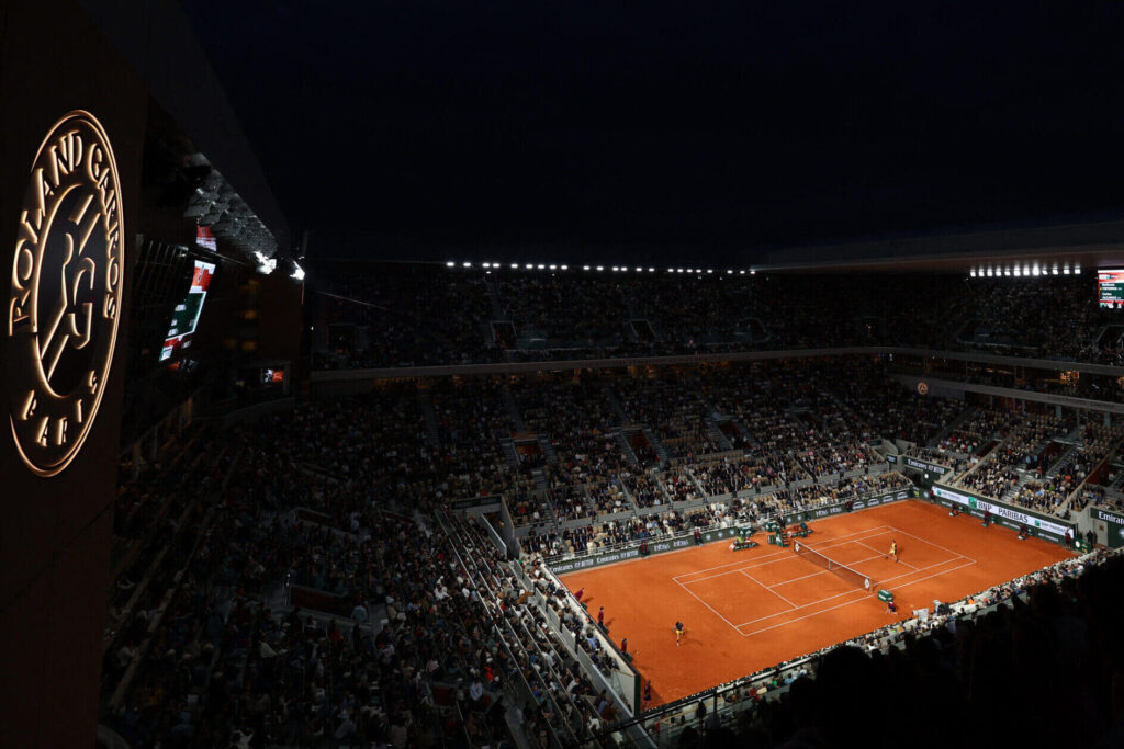 Jack Draper and Gael Monfils prepare for their match, highlighting French Open night sessions' gender imbalance.