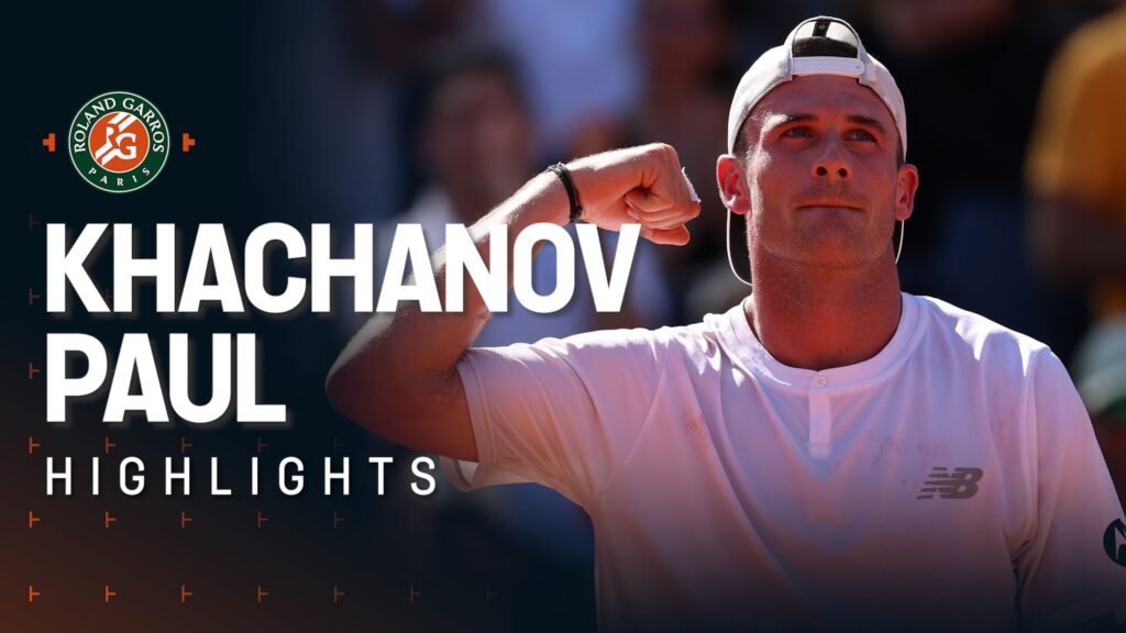 Karen Khachanov and Tommy Paul compete fiercely at Roland Garros, showcasing thrilling match highlights.