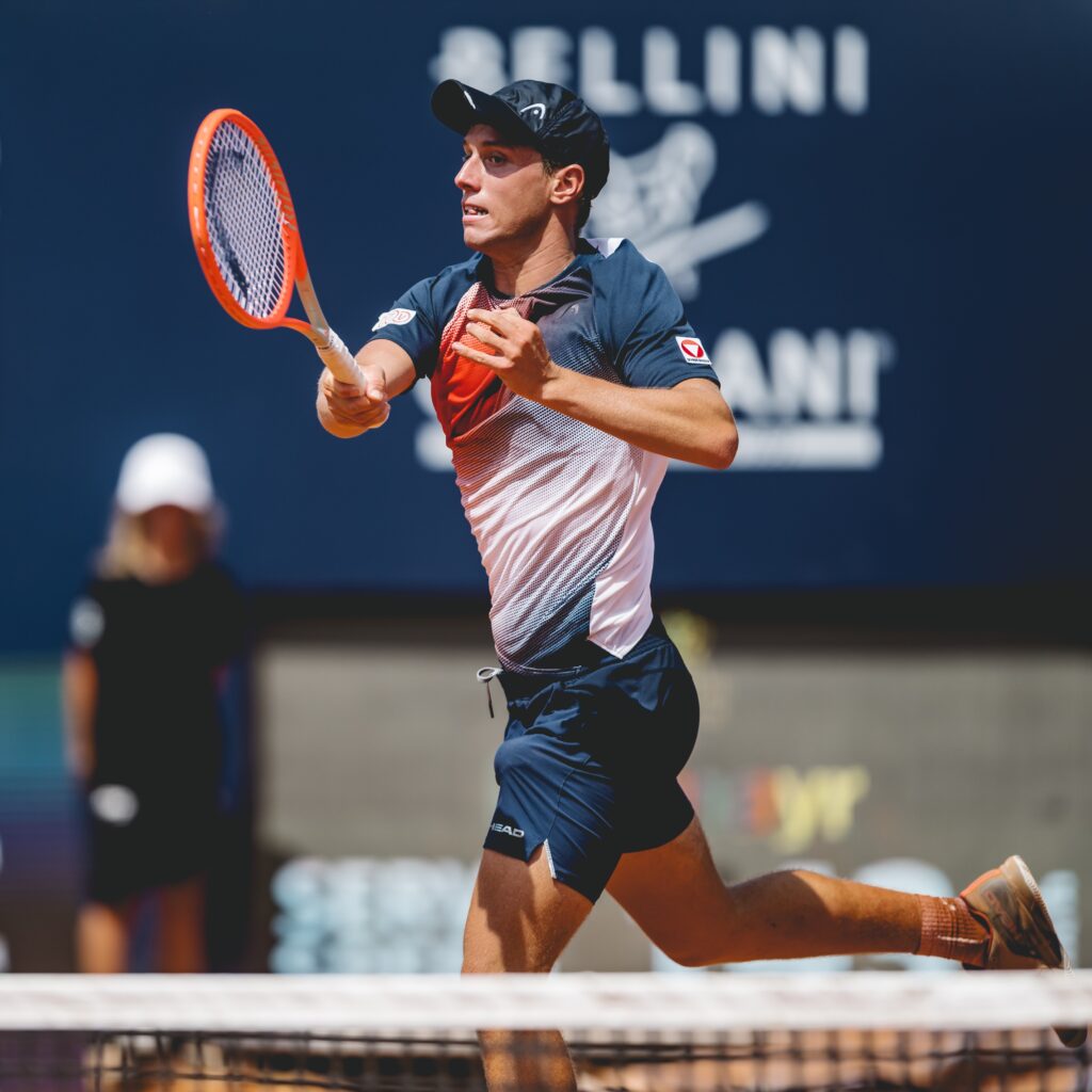 Filip Misolic prepares for his match against Djokovic at Roland Garros, showcasing his rise in professional tennis.