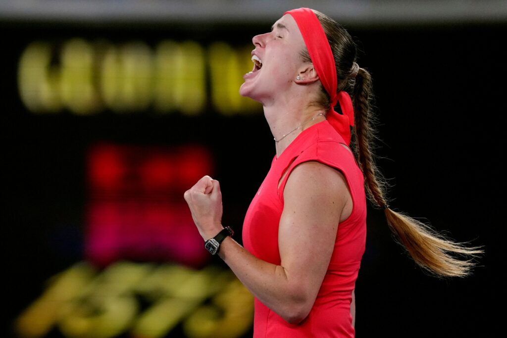 Elina Svitolina celebrates her stunning comeback victory over Jasmine Paolini at the 2025 French Open.