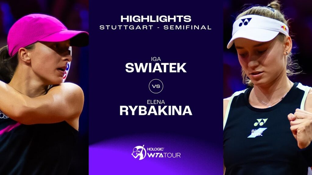 Iga Swiatek celebrates her comeback victory over Elena Rybakina in a thrilling match at Roland Garros.