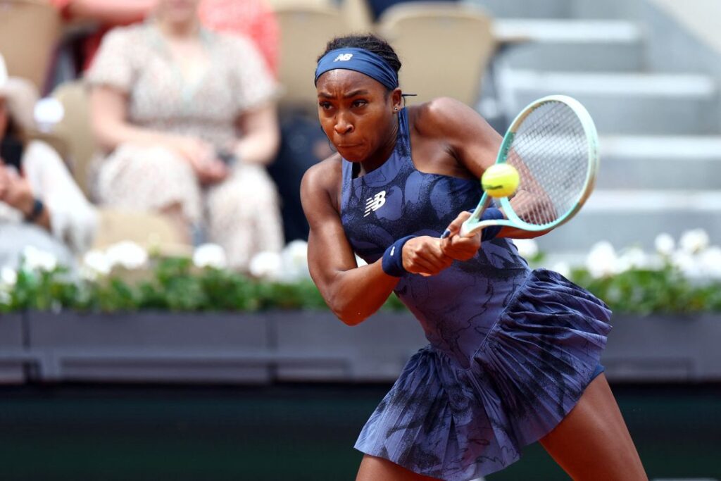 Coco Gauff celebrates her French Open success while honoring tennis legend Venus Williams on the court.