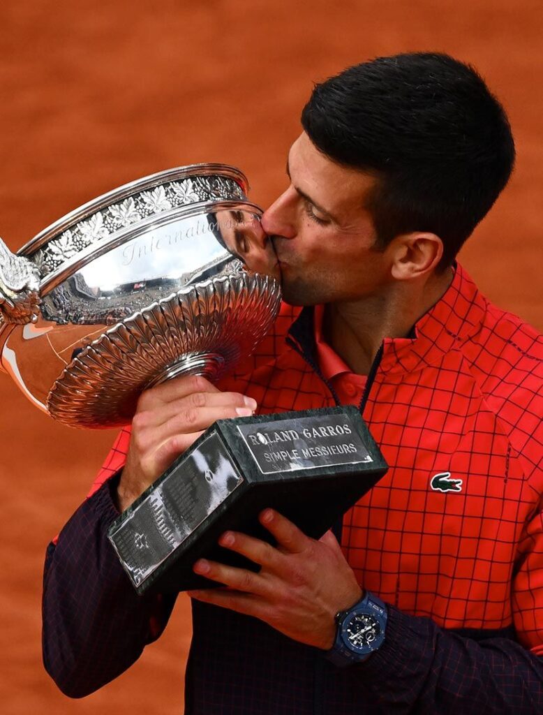 Novak Djokovic, Jannik Sinner, and Coco Gauff compete at the 2025 French Open quarter-finals on Court Philippe-Chatrier.