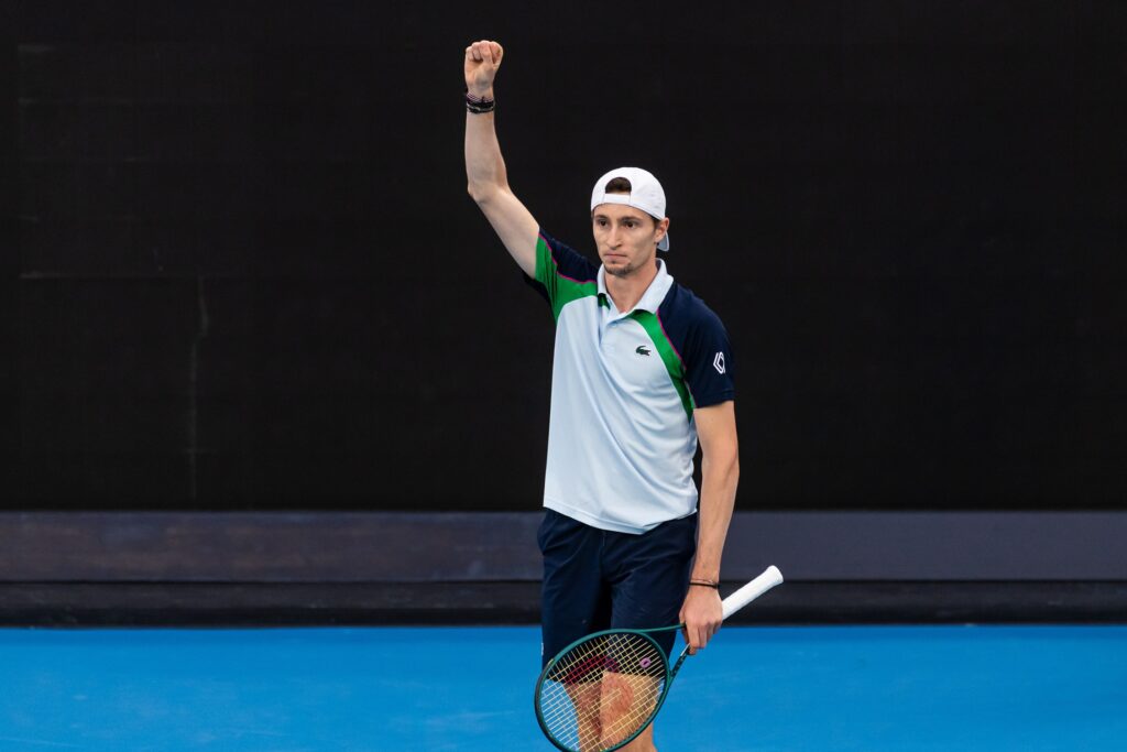 Ugo Humbert reflecting on his dreams of winning Roland Garros, inspired by Rafael Nadal.
