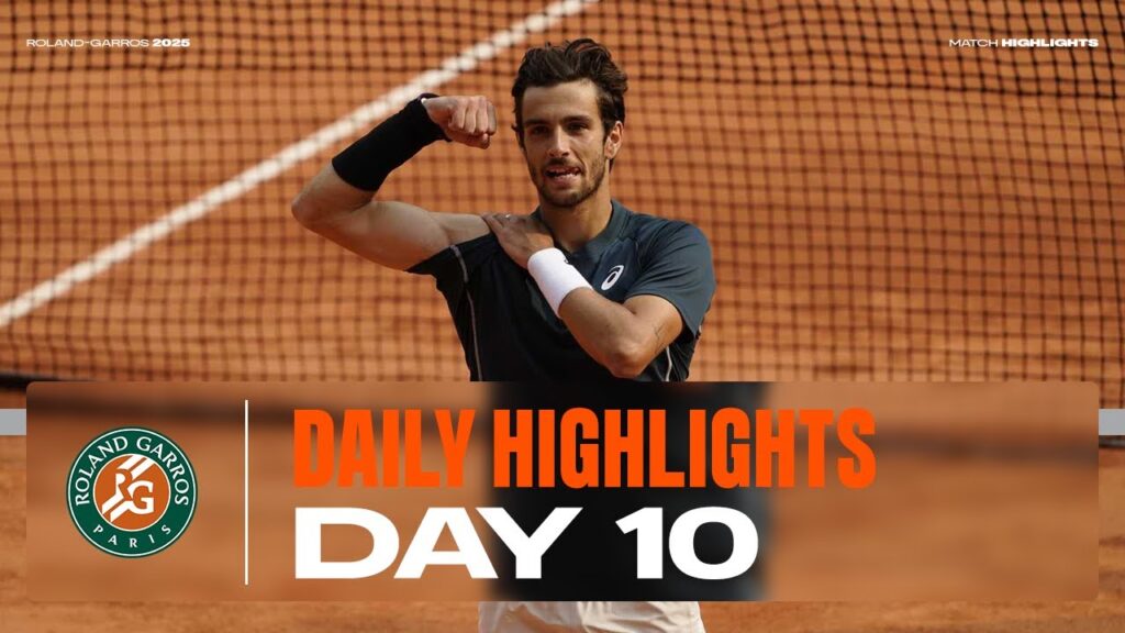 Exciting Roland Garros match highlights featuring S. Errani, A. Vavassori, S. Zhang, and M. Arevalo in action.