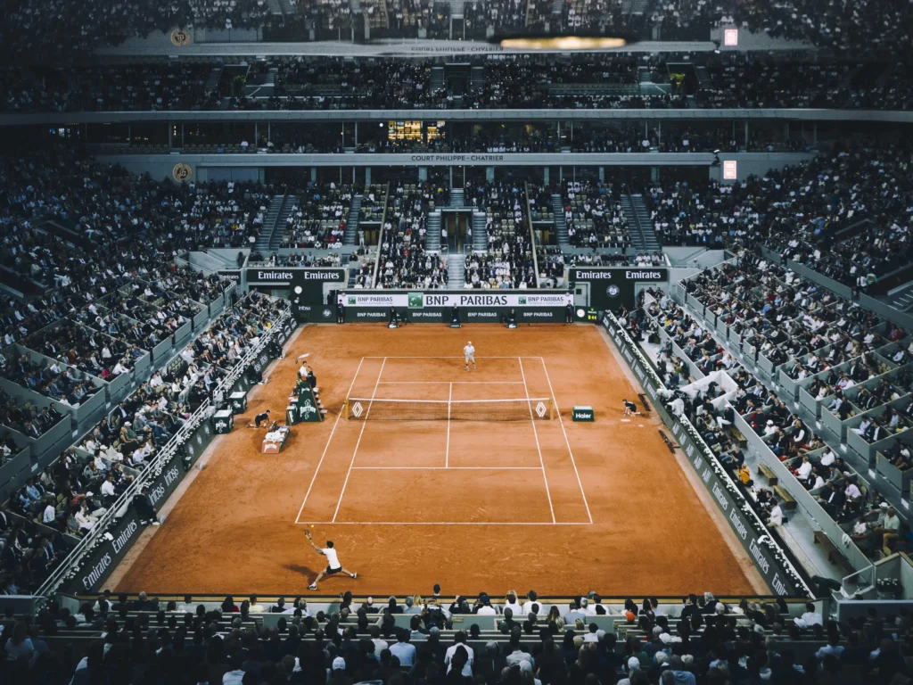 Zverev narrowly misses a crucial shot against Djokovic in the French Open 2025 quarter-finals.
