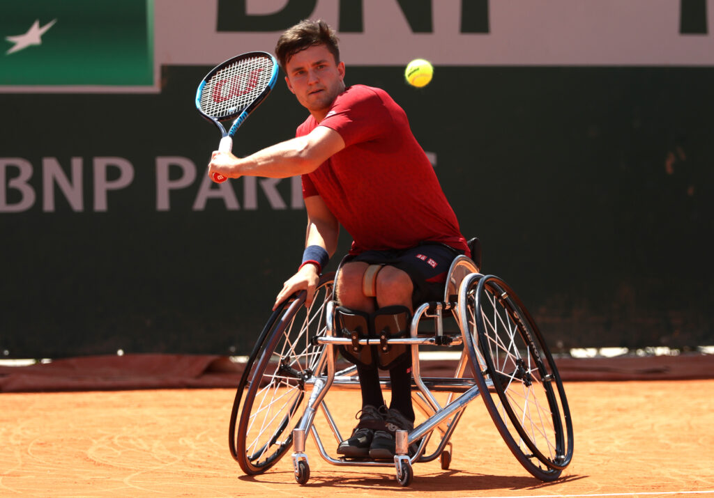 Alfie Hewett and Gordon Reid celebrate their pursuit of a sixth Roland-Garros title in men's wheelchair doubles.