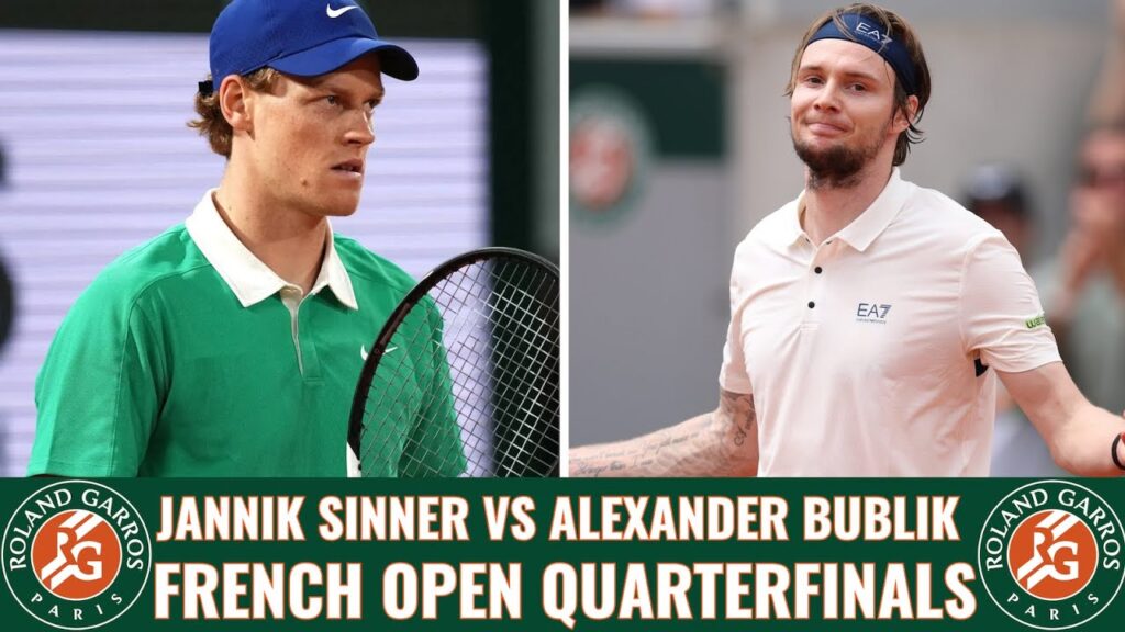 Alexander Bublik reflects on his quarter-final loss to Jannik Sinner at the French Open 2025.